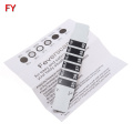 Vinyl temperature strip card for baby forehead sticker thermometer